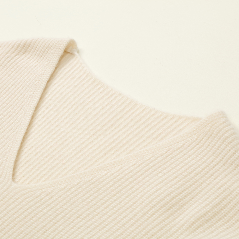 OEM Custom Factory Strickwear Pullover 100% Kaschmir Frauen Damen Strickpullover