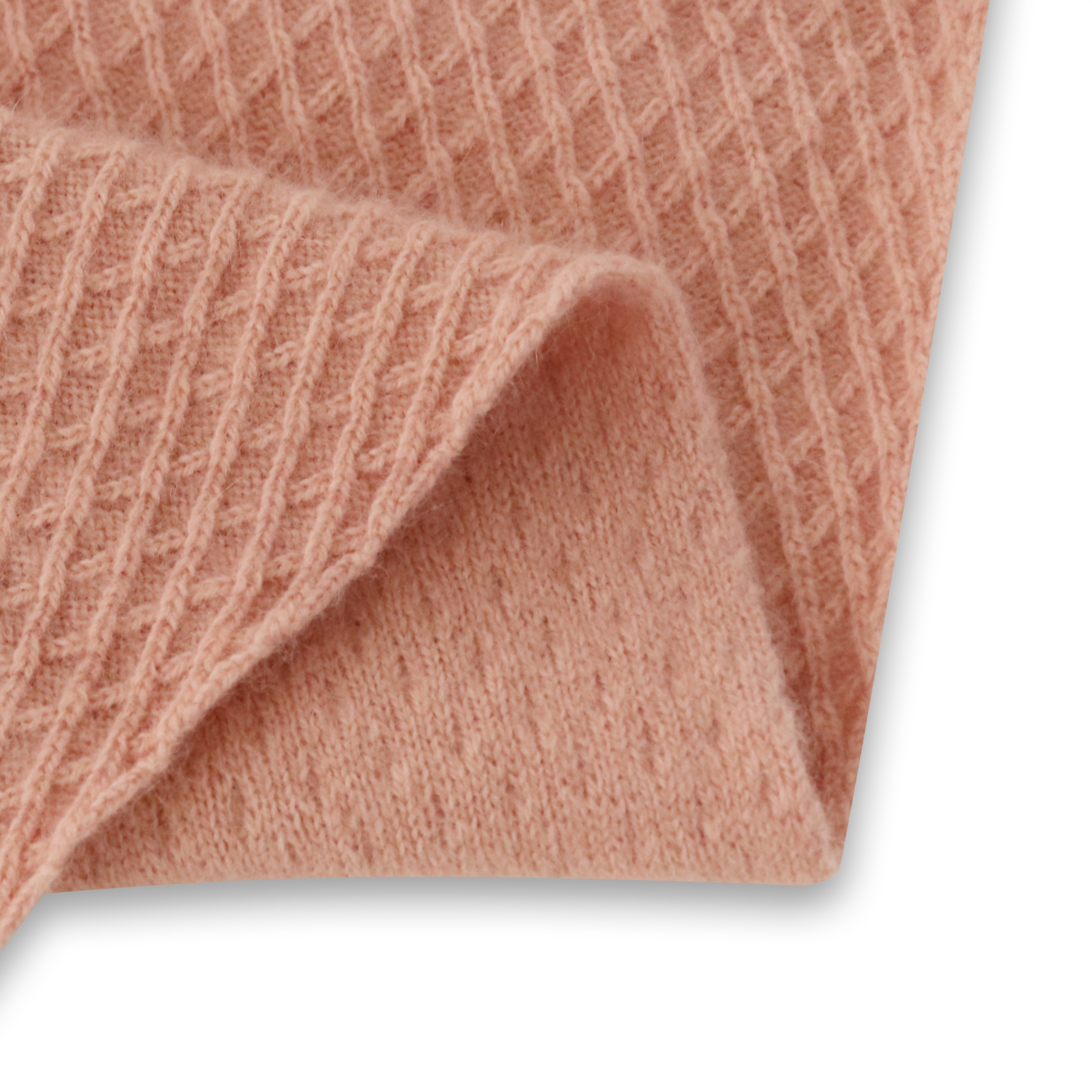 Herbst-Winter-Soem-Fabrik-kundenspezifische lange Hülsen-Rosa-lose Frauen-Pullover-Knit-Pullover-Kleid