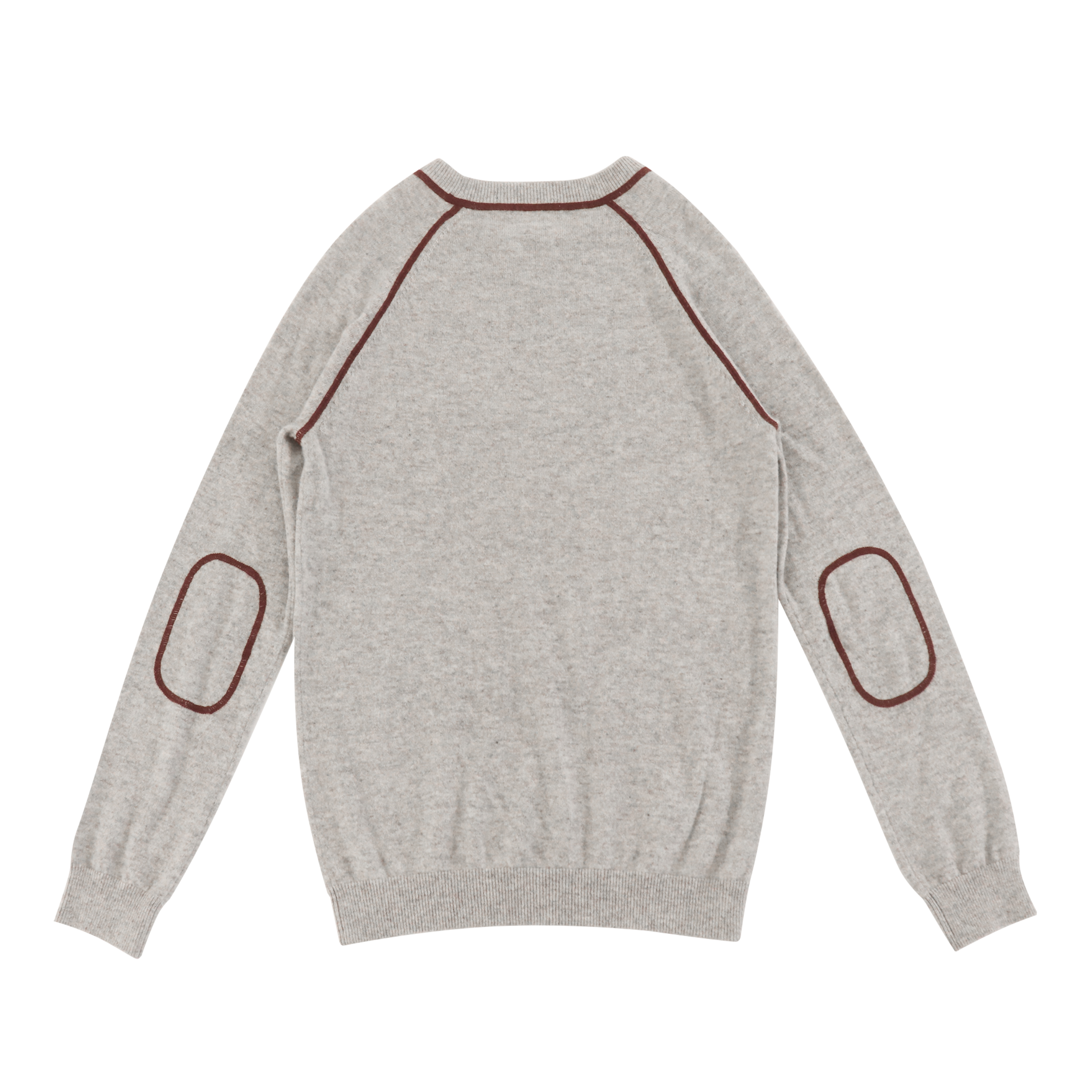 Herbst-Winter-Soem-Fabrik-kundenspezifischer grauer langer Hülsen-Frauen-Pullover-Strickpullover