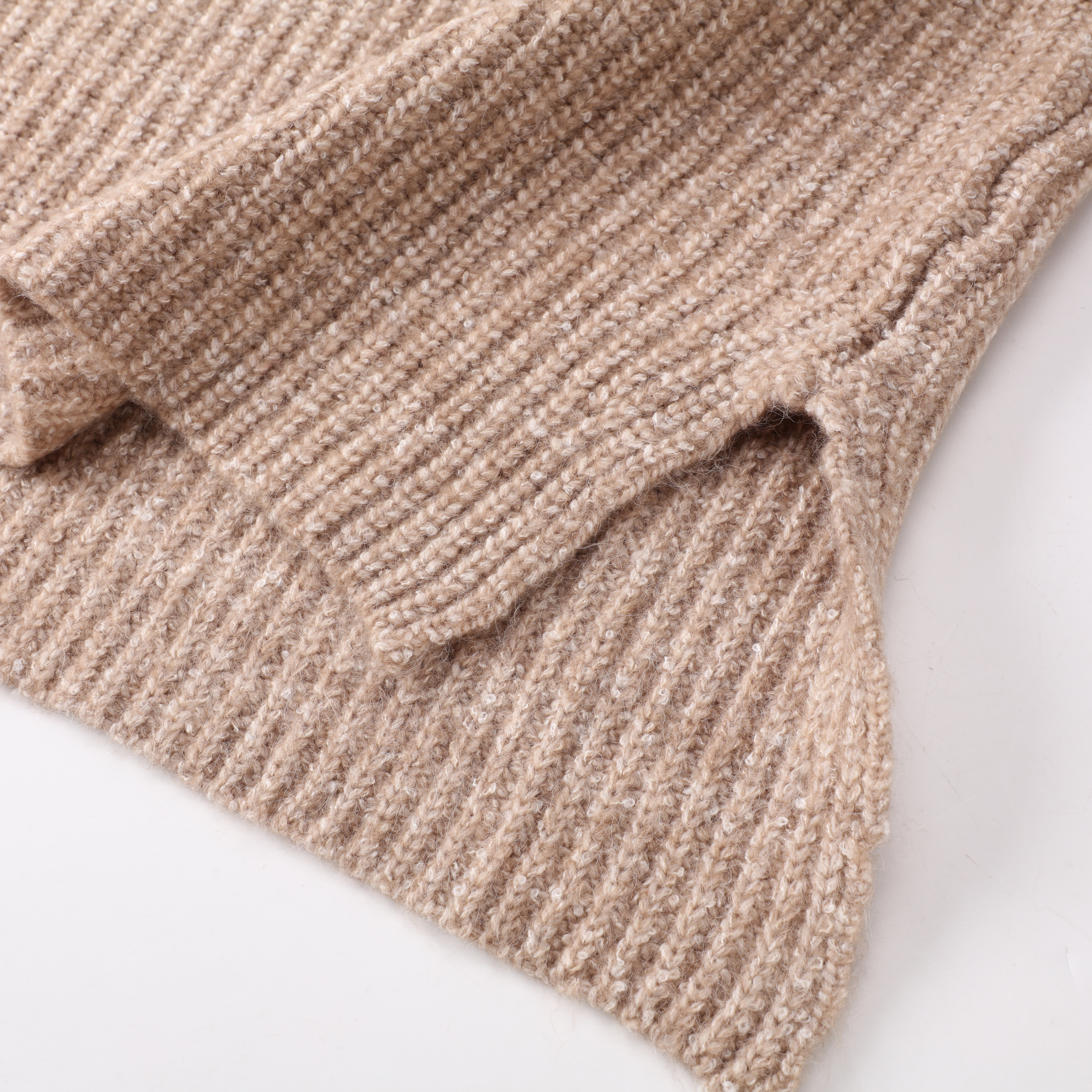 OEM Factory Custom Damen V-Ausschnitt Strickpullover Pullover Top Weste 