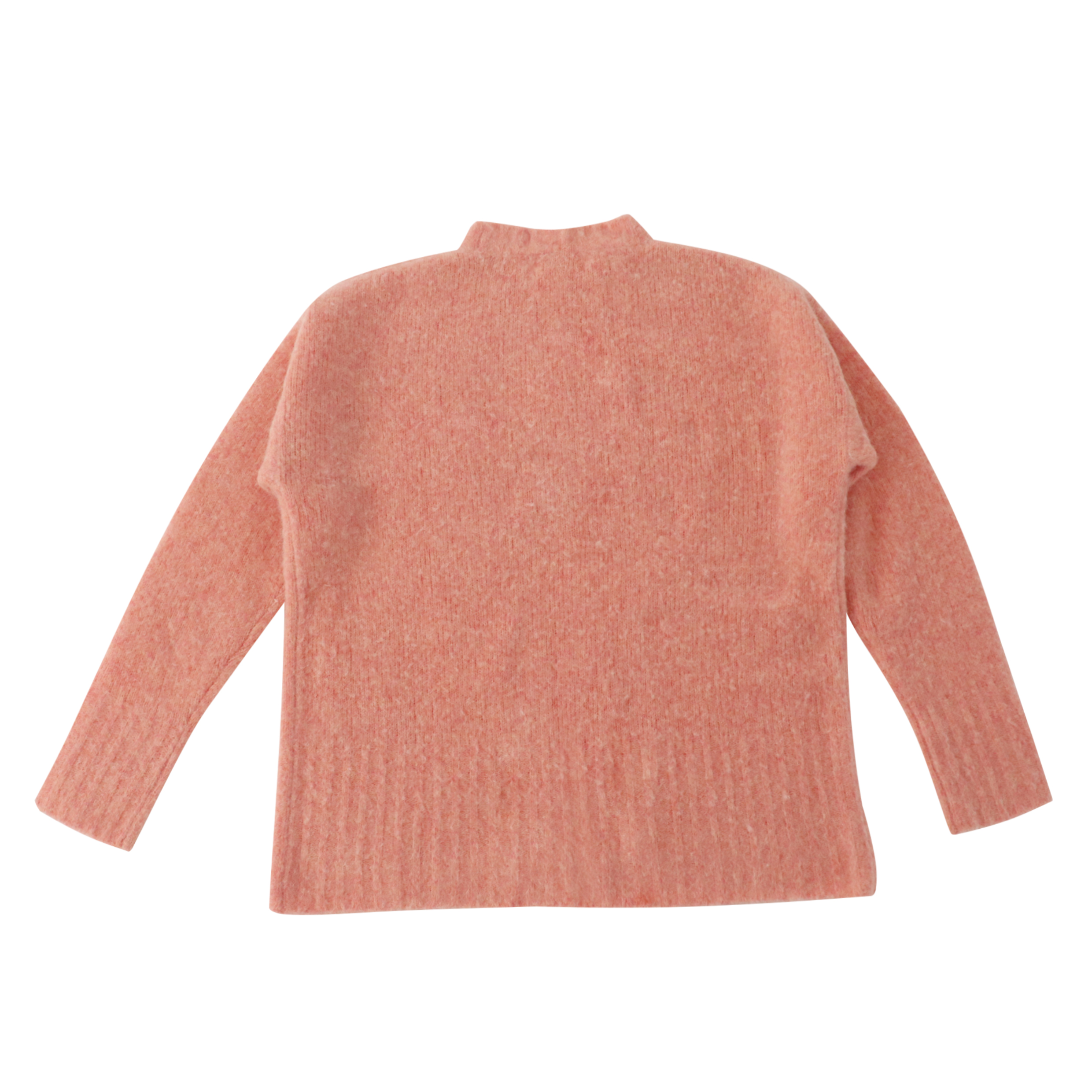 Herbst Winter OEM Factory Custom Pink Langarm Rundhals Damen Pullover Strickpullover