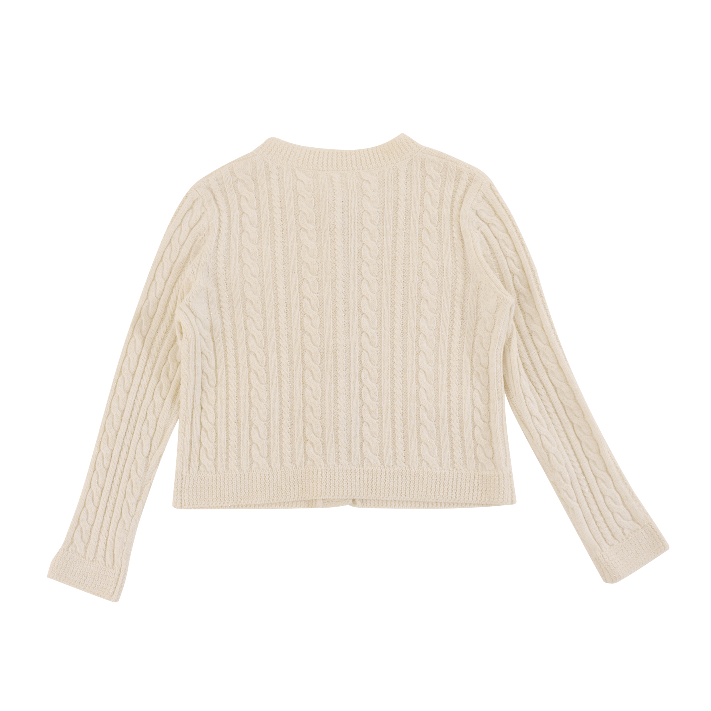 Benutzerdefinierte Winter Einfarbig Langarm Wolle Damen Damen Strickpullover Strickjacke