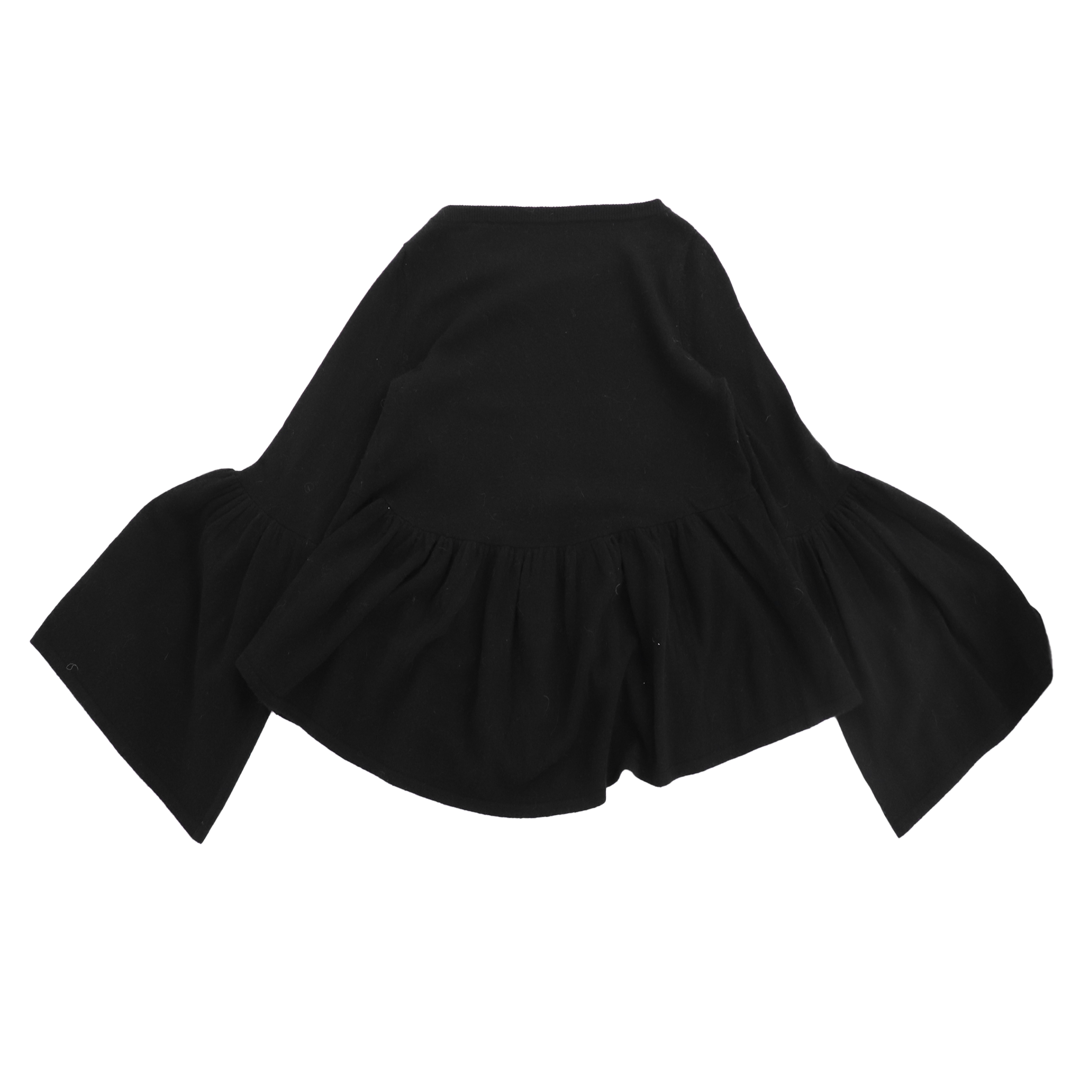 Herbst Winter OEM Factory Custom Langarm schwarzer Damen Pullover Strickpullover