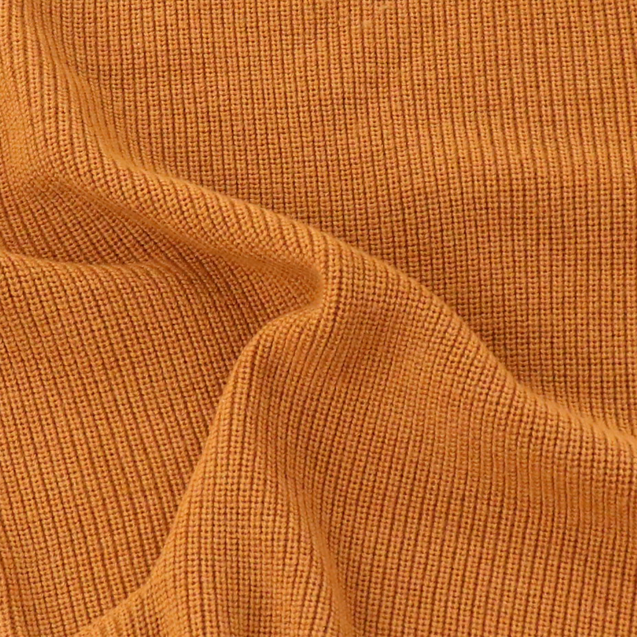 Herbst Winter OEM Hersteller Custom Langarm Rundhalsausschnitt Khaki Unregelmäßiger Damen Pullover Strickpullover