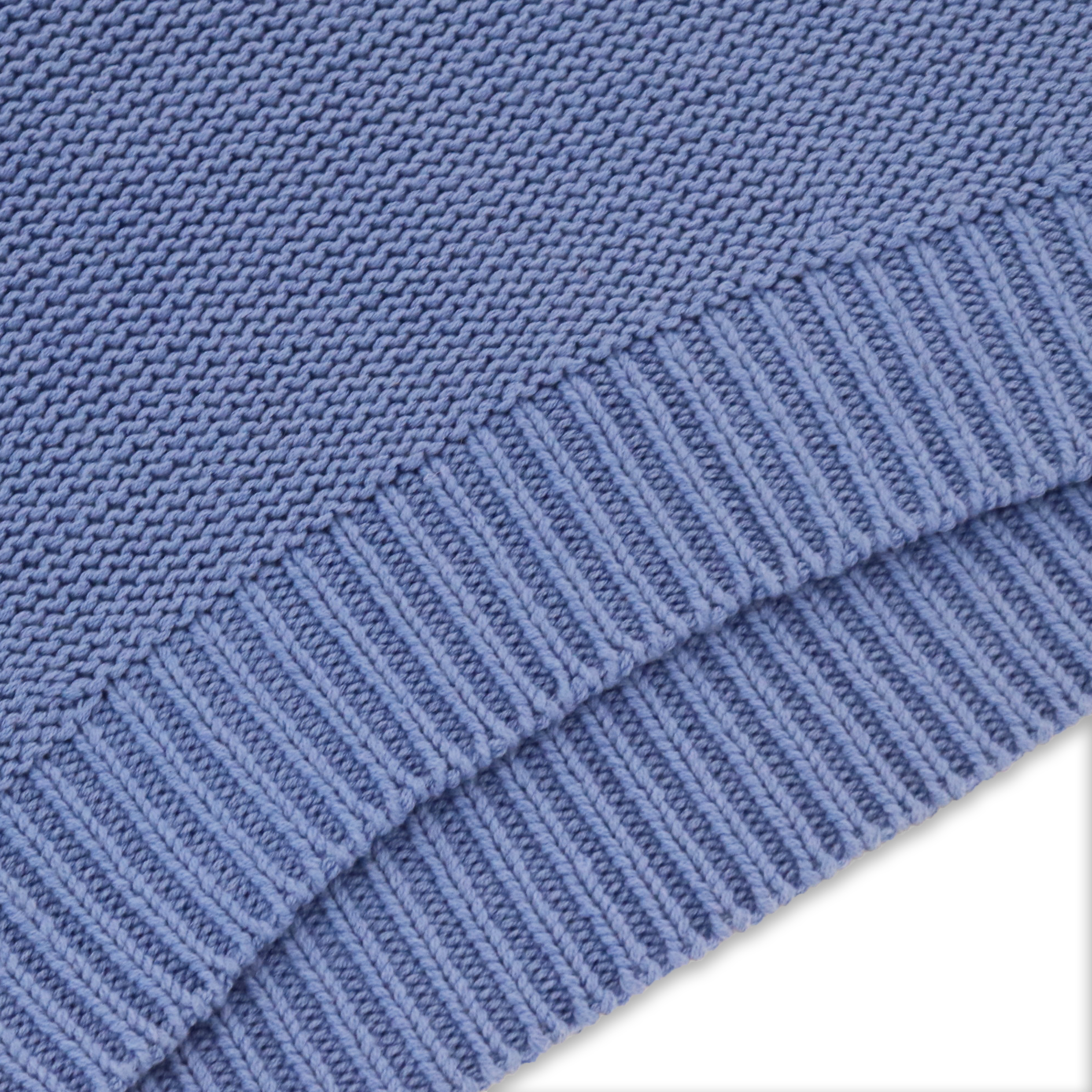 Herbst-Winter-OEM-Fabrik-kundenspezifischer blauer langer Hülsen-Frauen-Pullover-Strickpullover