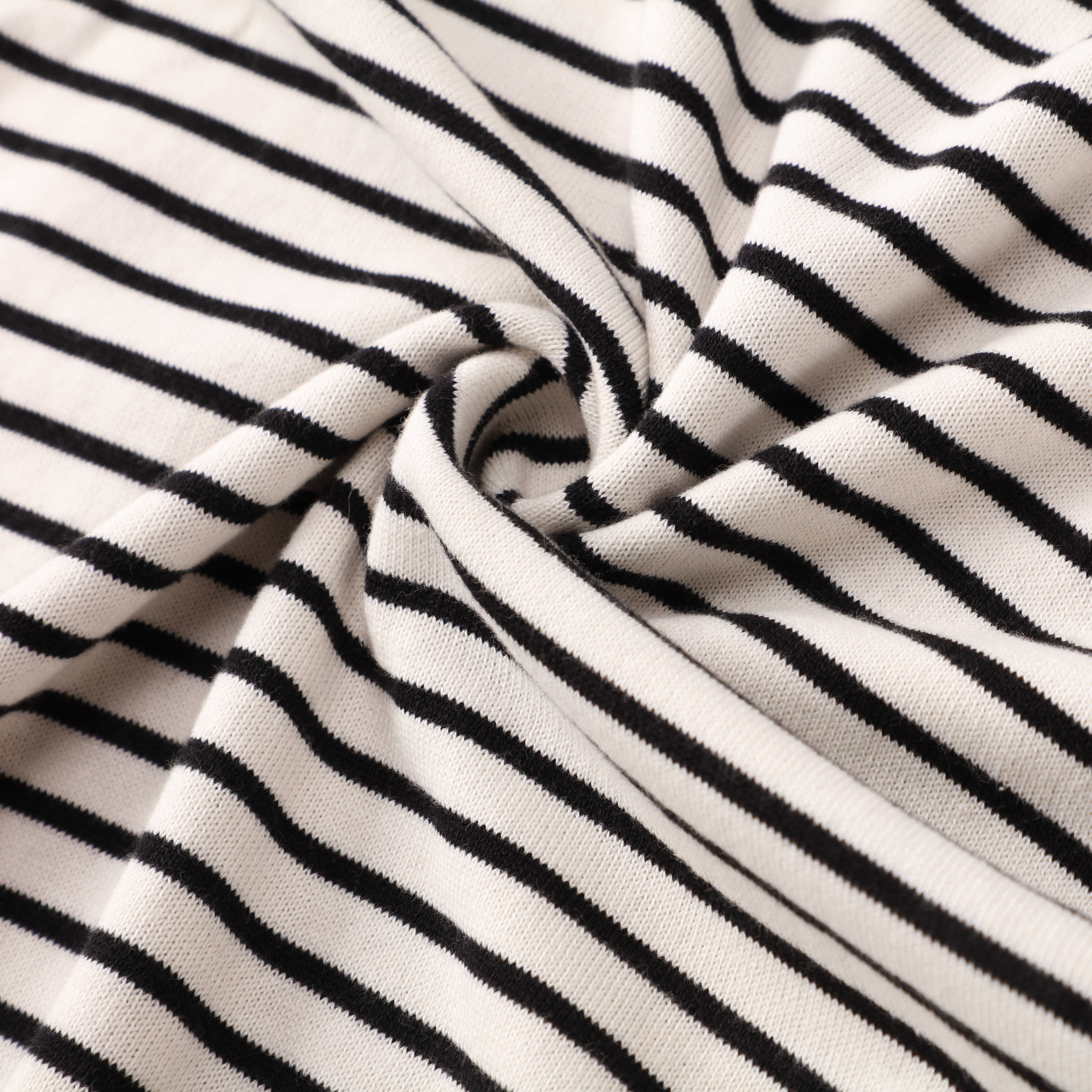 Herbst Winter OEM Custom Fashion Gestreifter Langarm Damen Pullover Strickpullover