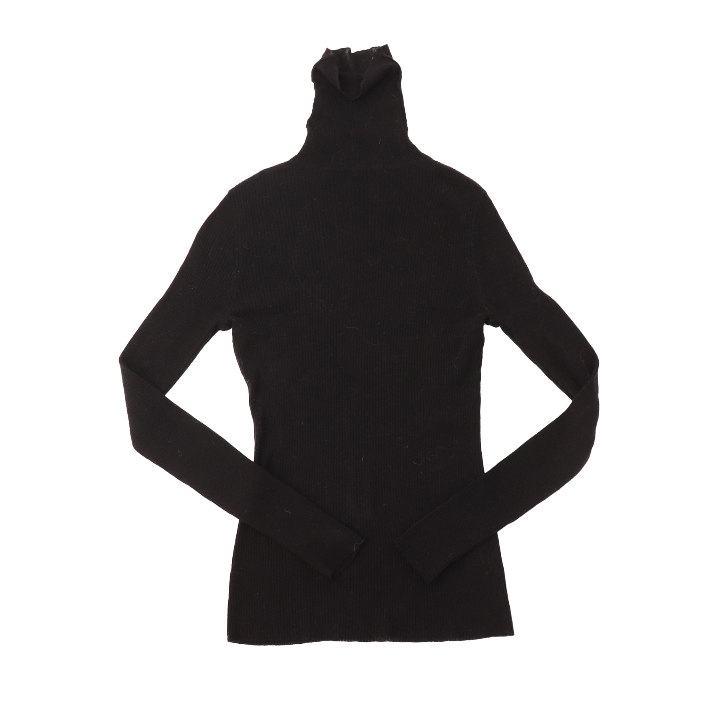 Winter OEM Factory Custom Wolle Langarm Rollkragenpullover Schwarz Damen Pullover Strickpullover