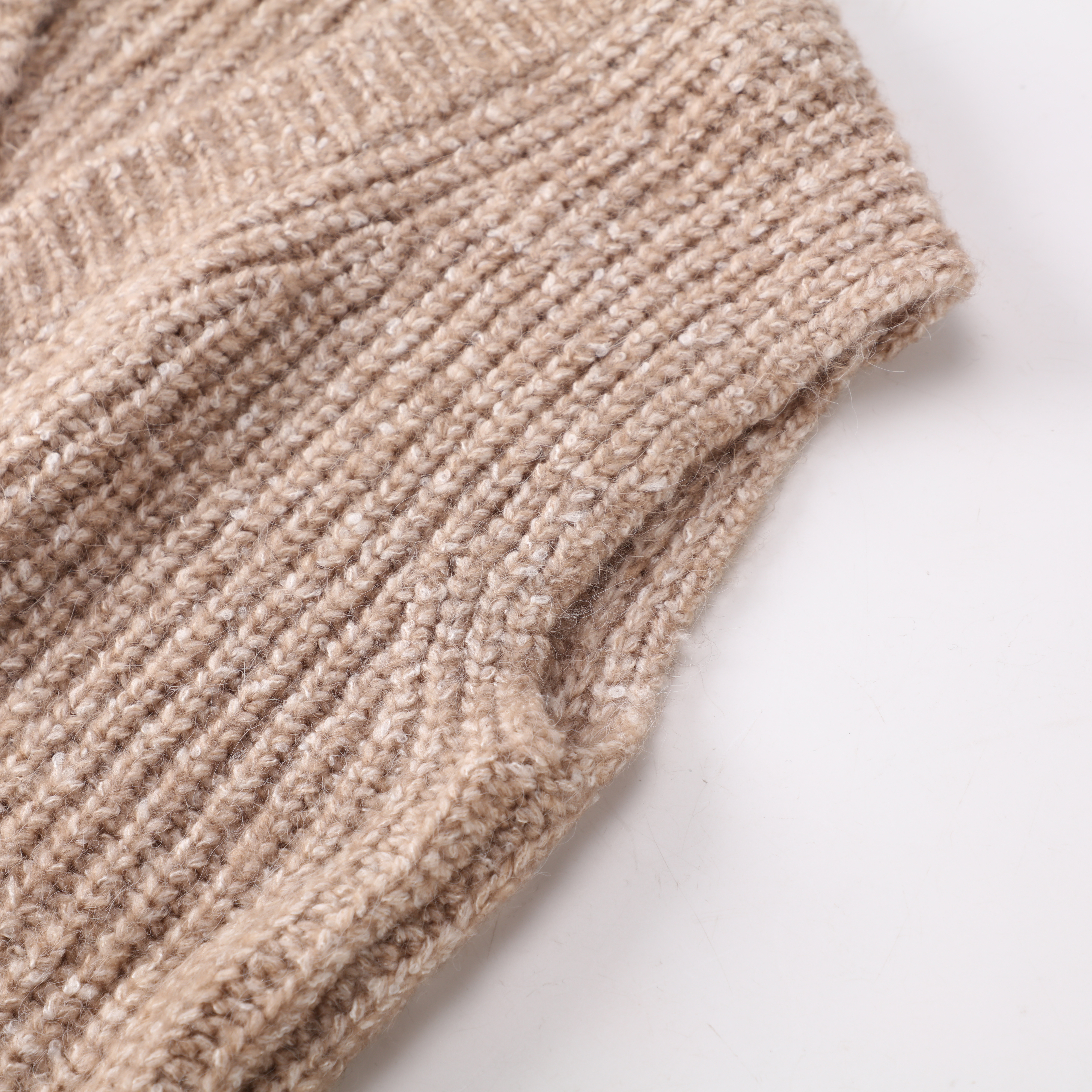 OEM Factory Custom Damen V-Ausschnitt Strickpullover Pullover Top Weste 