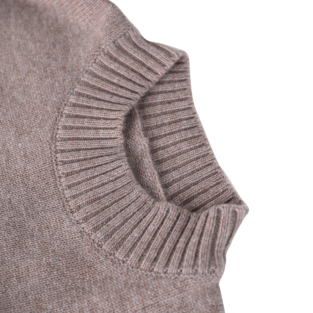 OEM Custom Damen Herbst Winter Crewneck Langarm