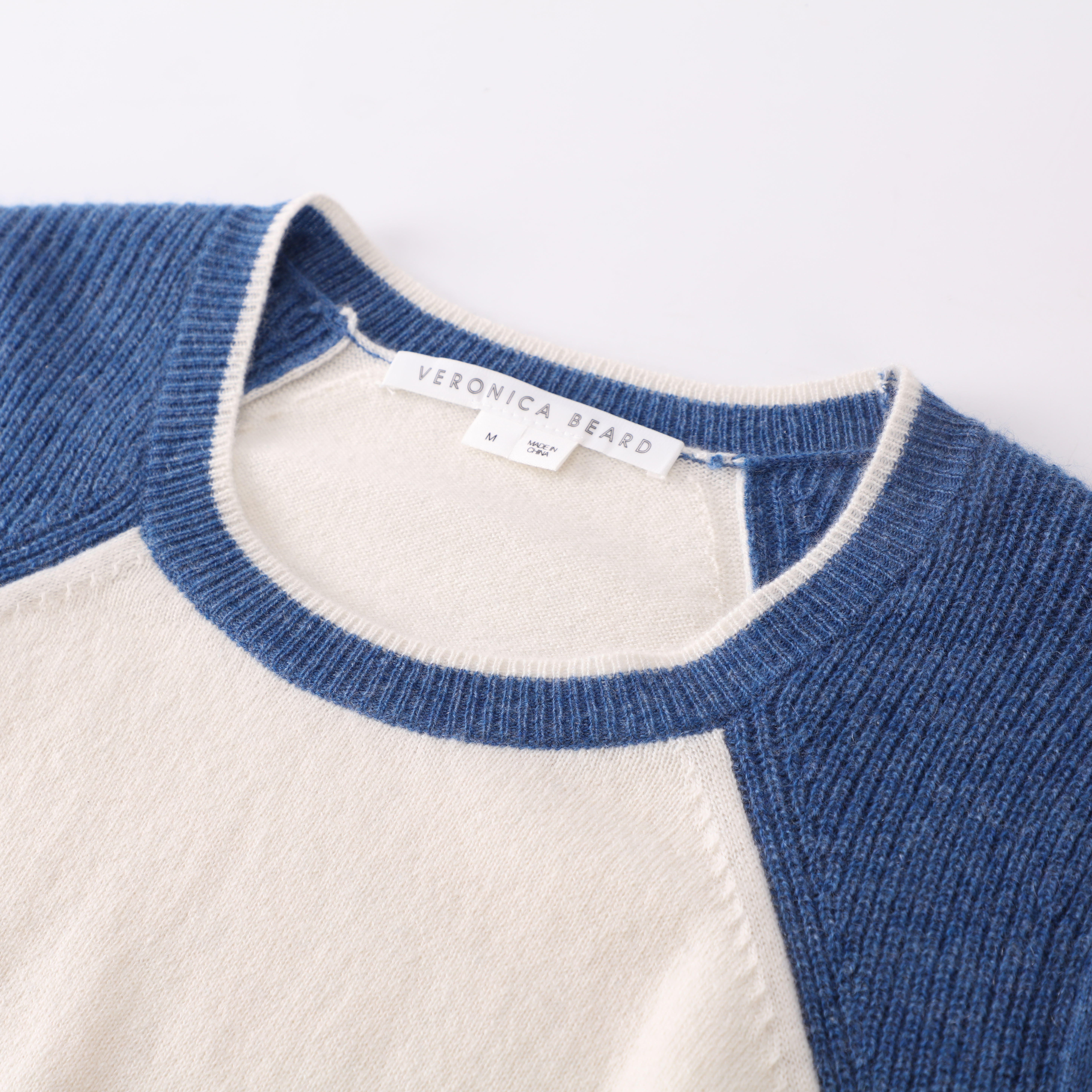 Herbst-Winter-Soem-Fabrik-kundenspezifische Farbabstimmungs-lange Hülsen-Oansatz-Frauen-Damen-Pullover-Strickpullover