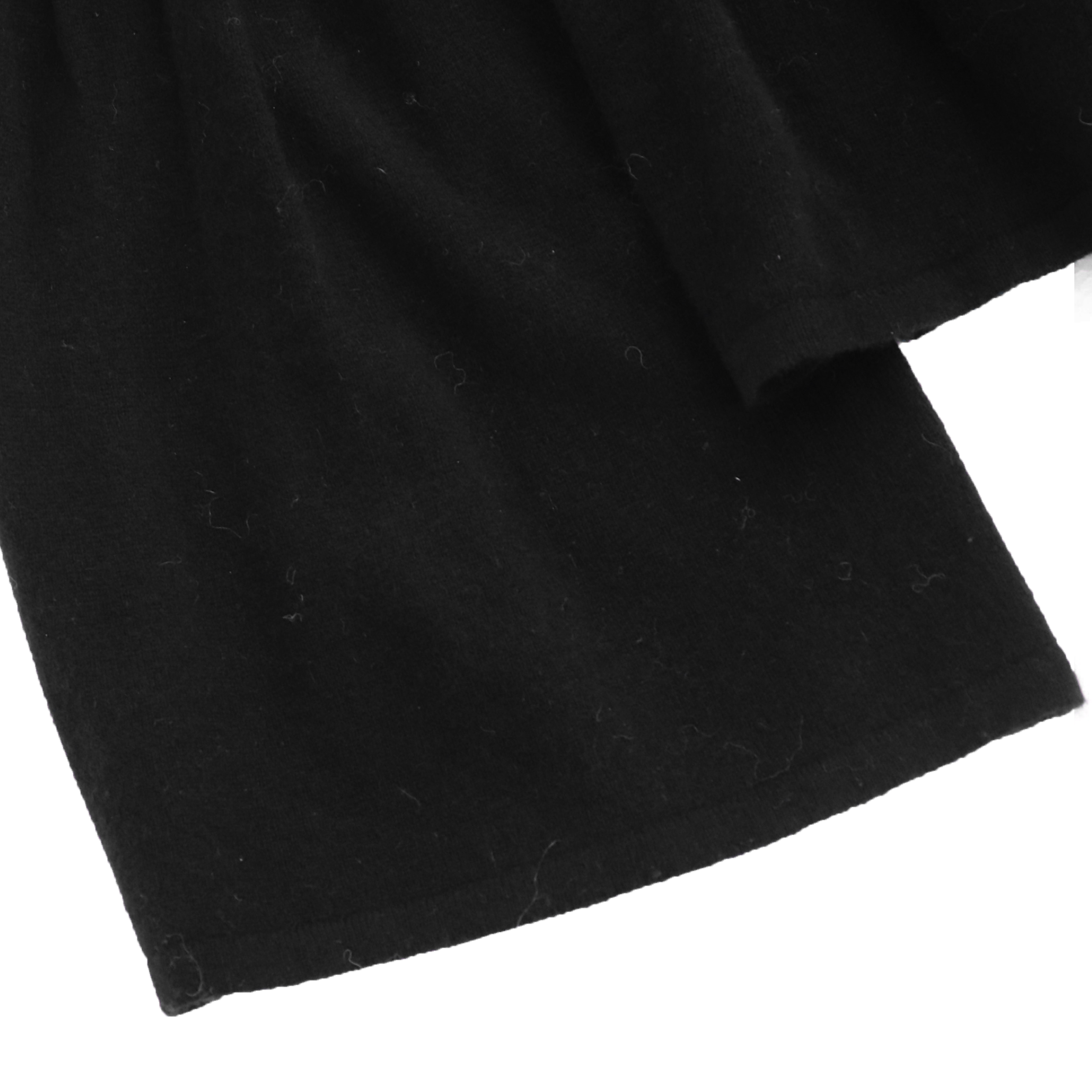 Herbst Winter OEM Factory Custom Langarm schwarzer Damen Pullover Strickpullover