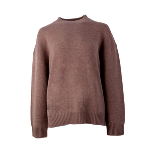 OEM Custom Damen Herbst Winter Crewneck Langarm