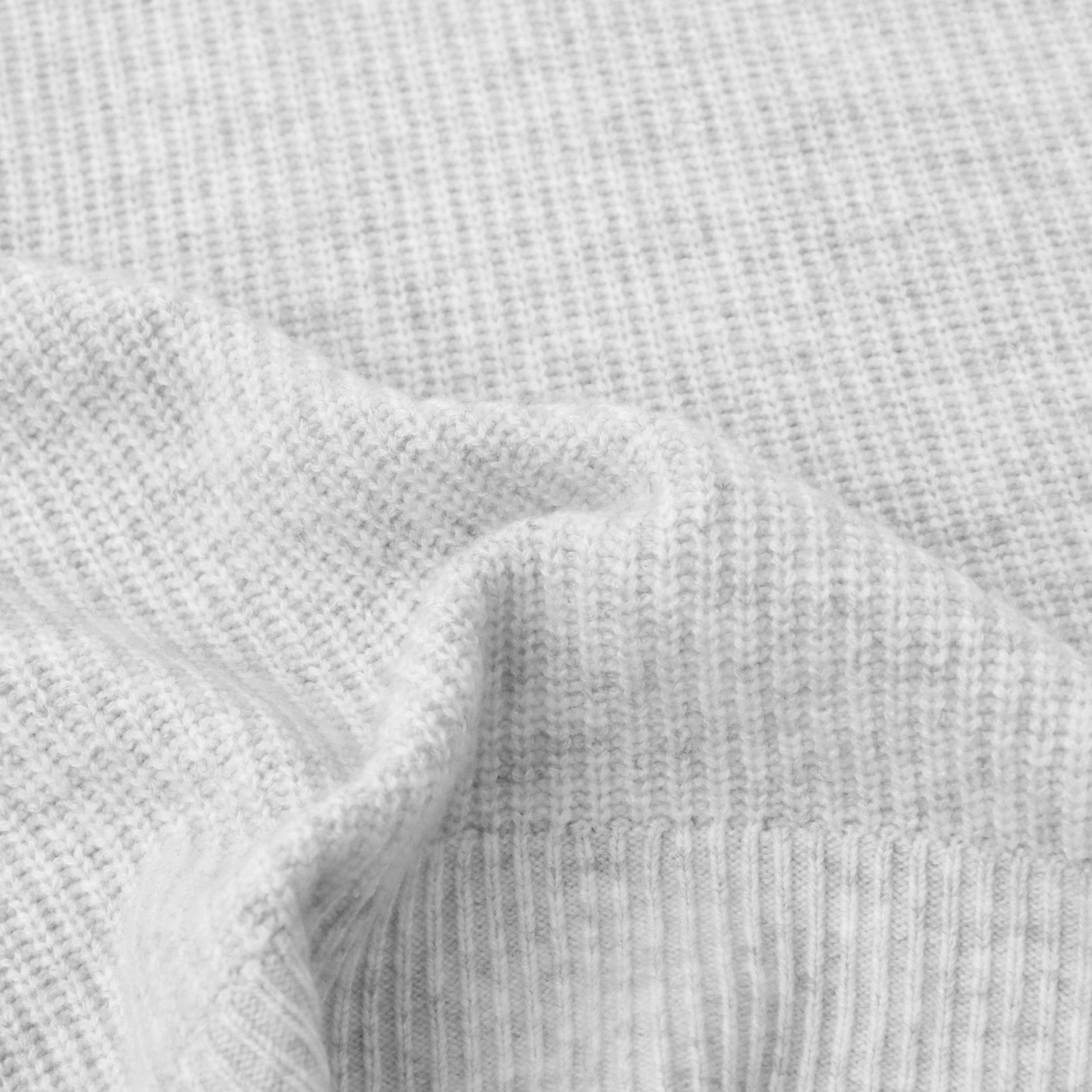 Herbst Winter OEM Factory Custom Langarm Kontrastfarbe Kaschmir Damen Pullover Strickpullover