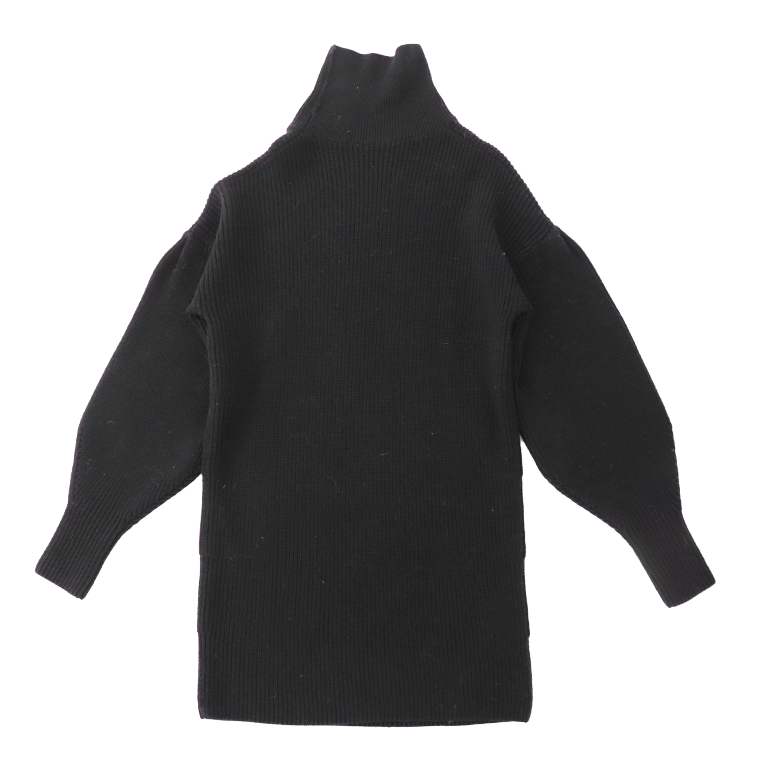 Winter OEM Factory Custom 100 % Baumwolle Langarm Rollkragenpullover Schwarz Damen Pullover Strickpullover