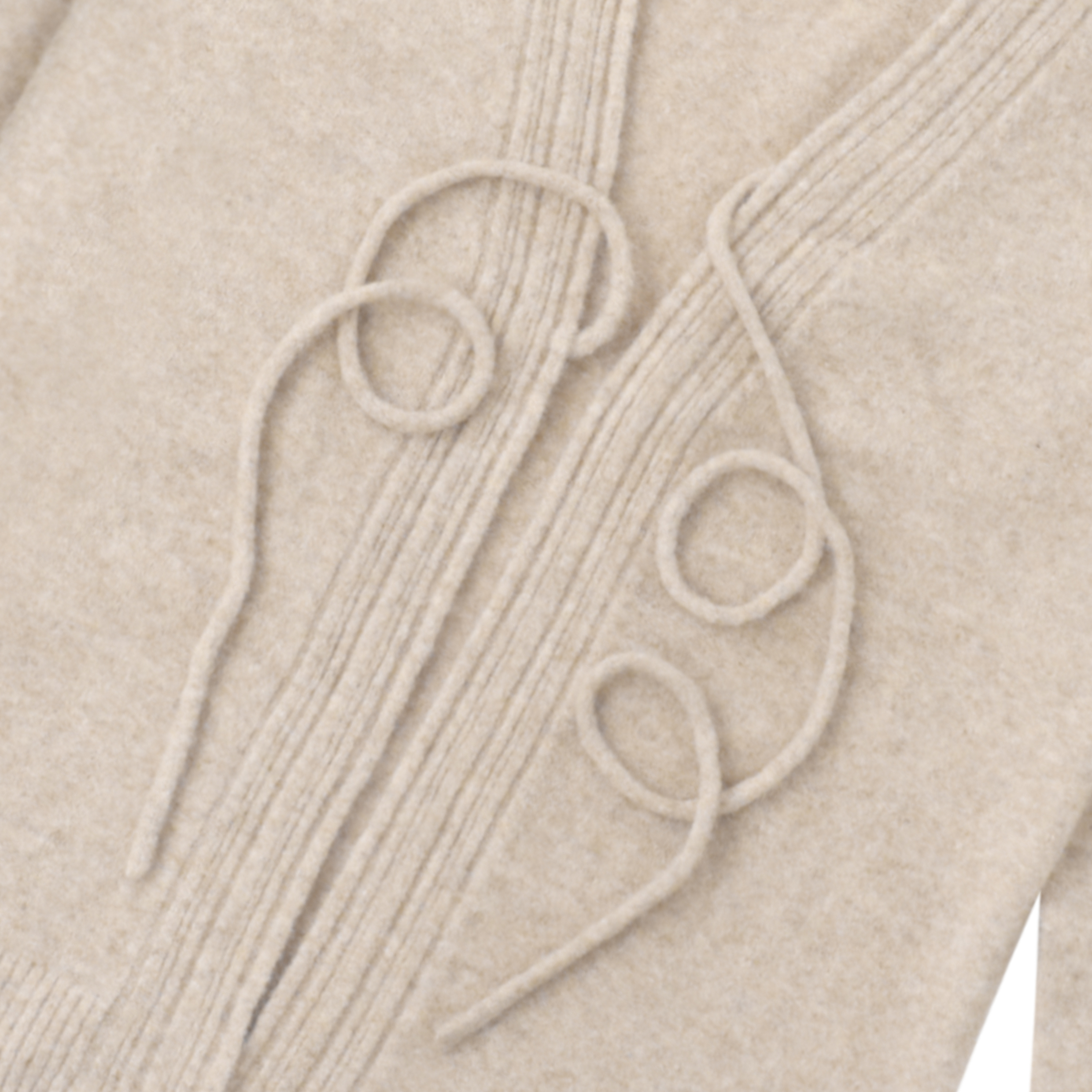 Soem-Fabrik-kundenspezifische lose lange Hülsen-Kaschmir-Frauen-Damen-Strickpullover-Wolljacke