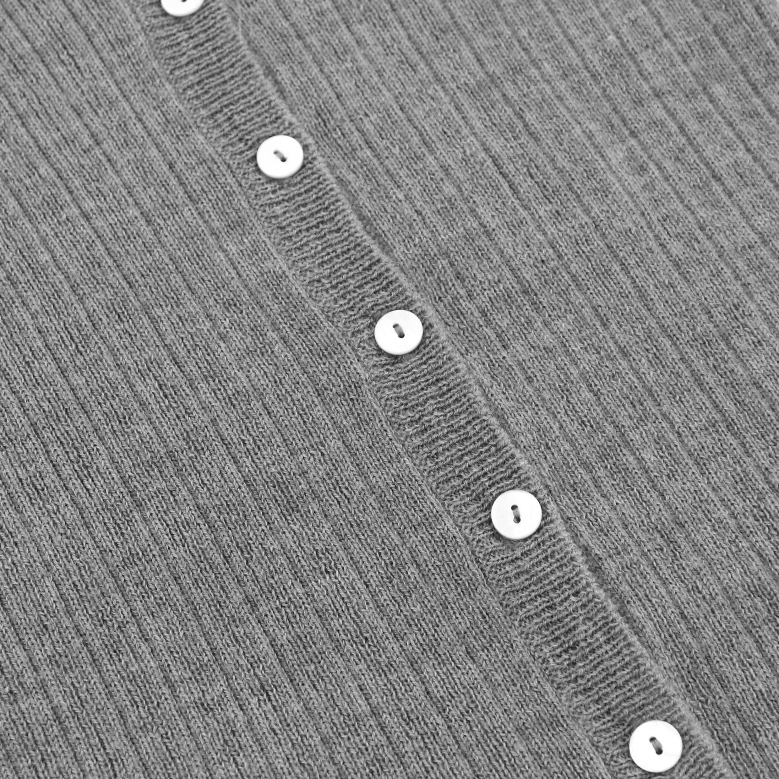 OEM Custom Winter Solide Langarm 100% Wolle Damen Damen Strickpullover Strickjacke