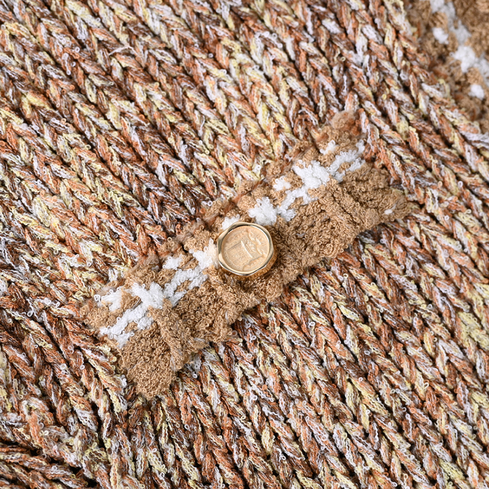 OEM-Fertigung, kundenspezifische Herbst-Strickwaren, weiche gestrickte, lässige Damen-Pullover-Top-Cardigan für Damen