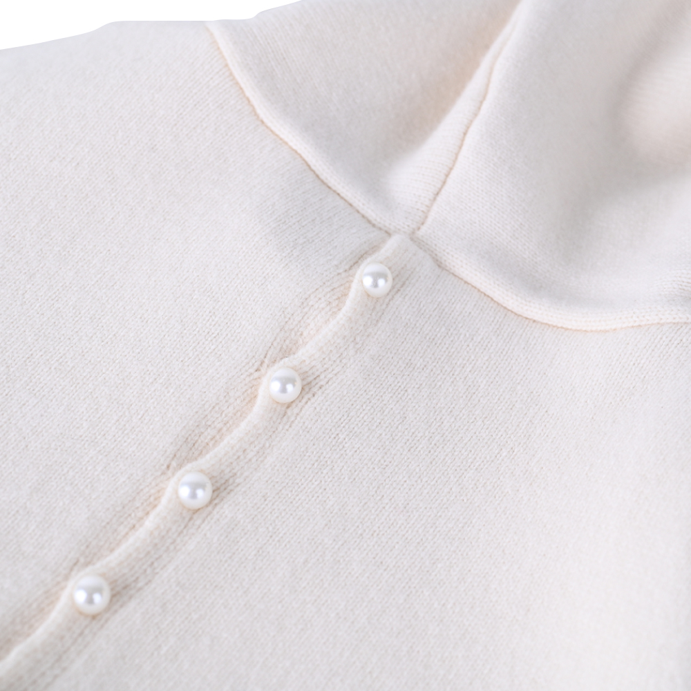 Herbst-Winter-OEM-Fabrikmode mit Kapuze, benutzerdefinierter langärmliger Wollpullover für Damen