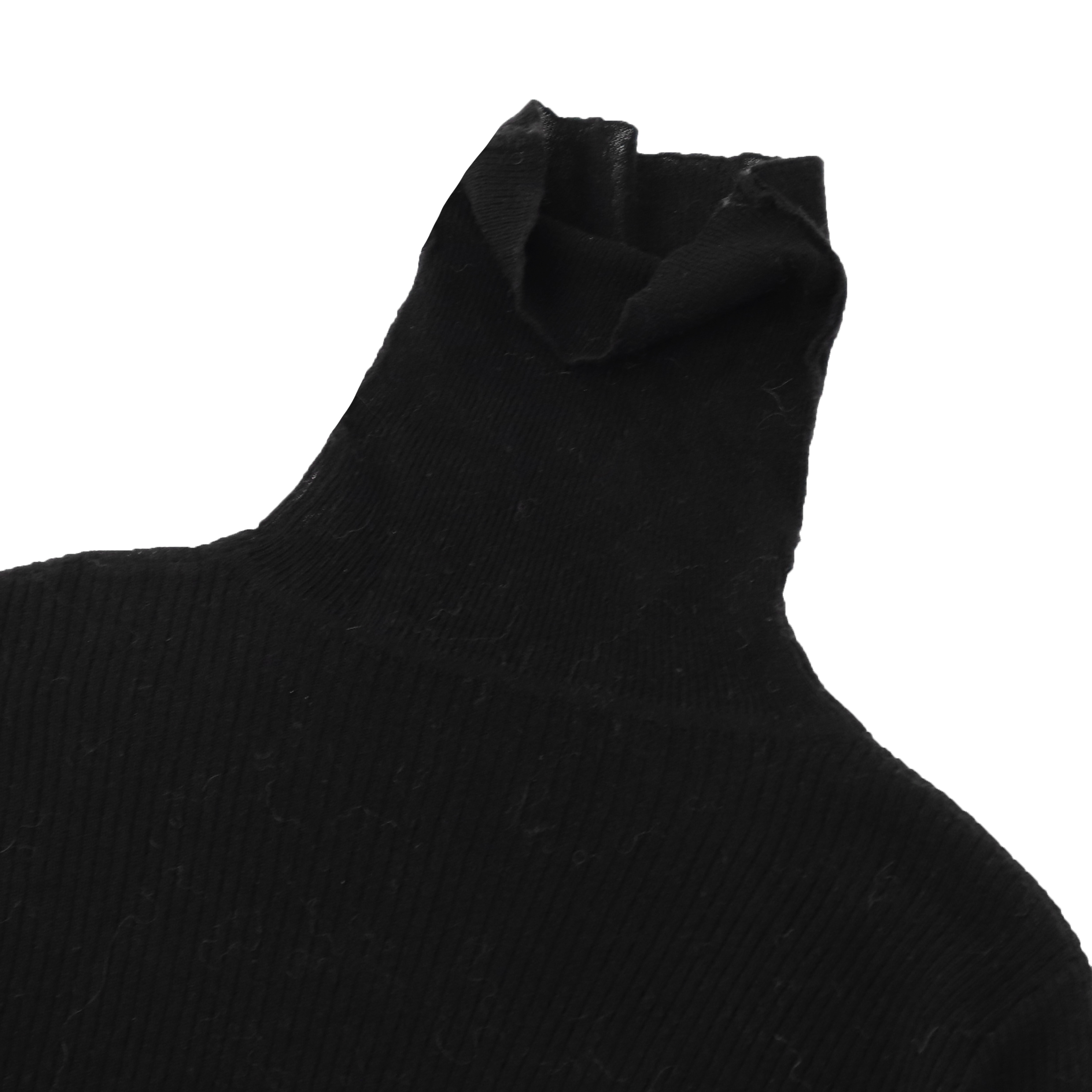 Winter OEM Factory Custom Wolle Langarm Rollkragenpullover Schwarz Damen Pullover Strickpullover