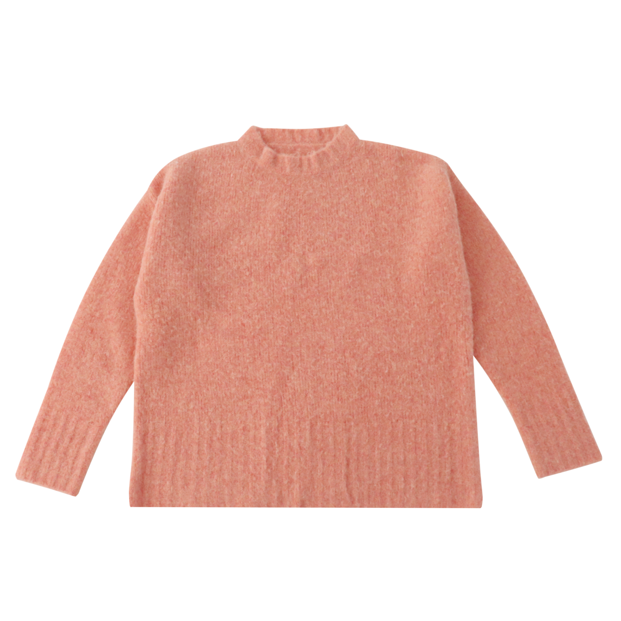 Herbst Winter OEM Factory Custom Pink Langarm Rundhals Damen Pullover Strickpullover