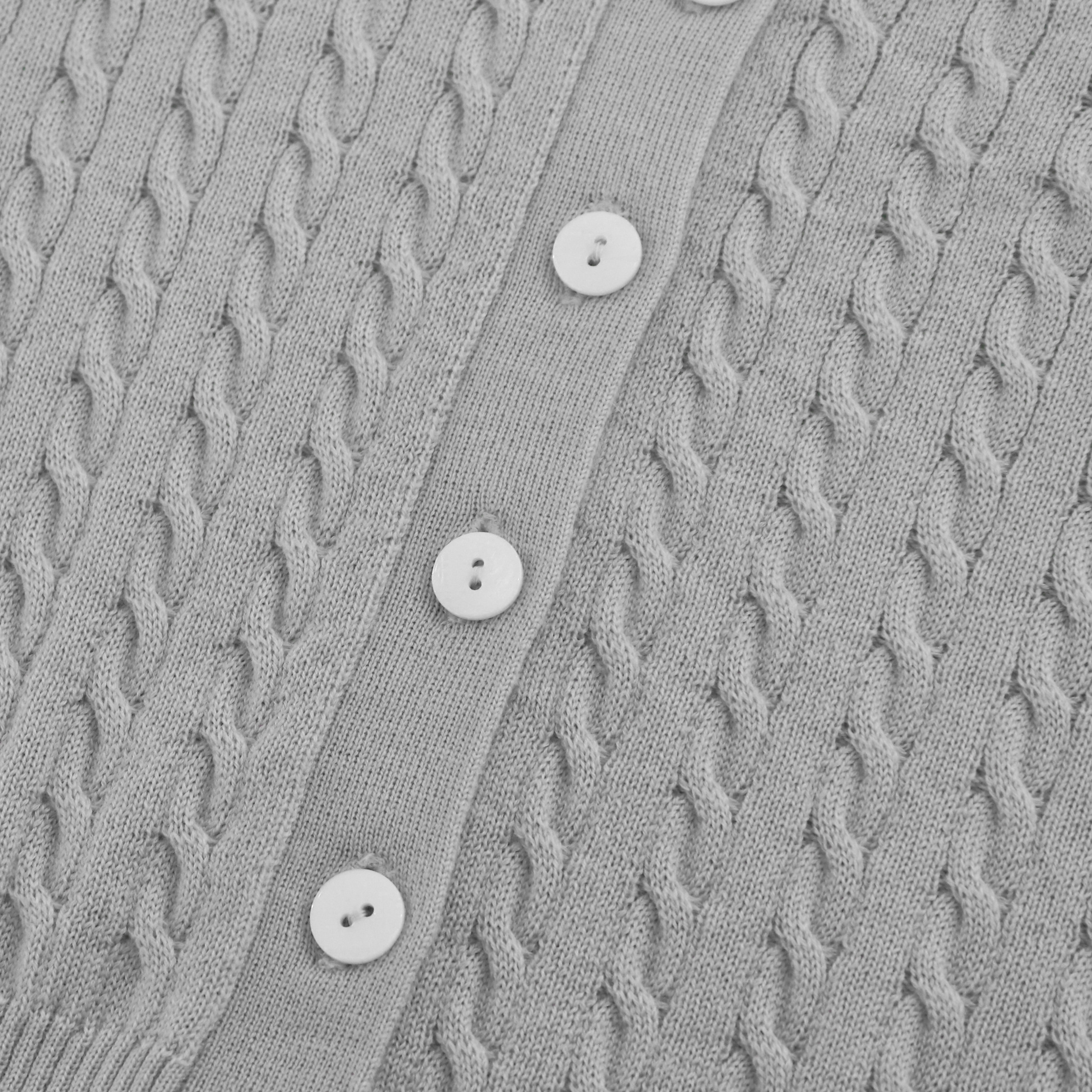 Custom Spring Solid Langarm Wolle Damen Damen Strickpullover Mantel Strickjacke