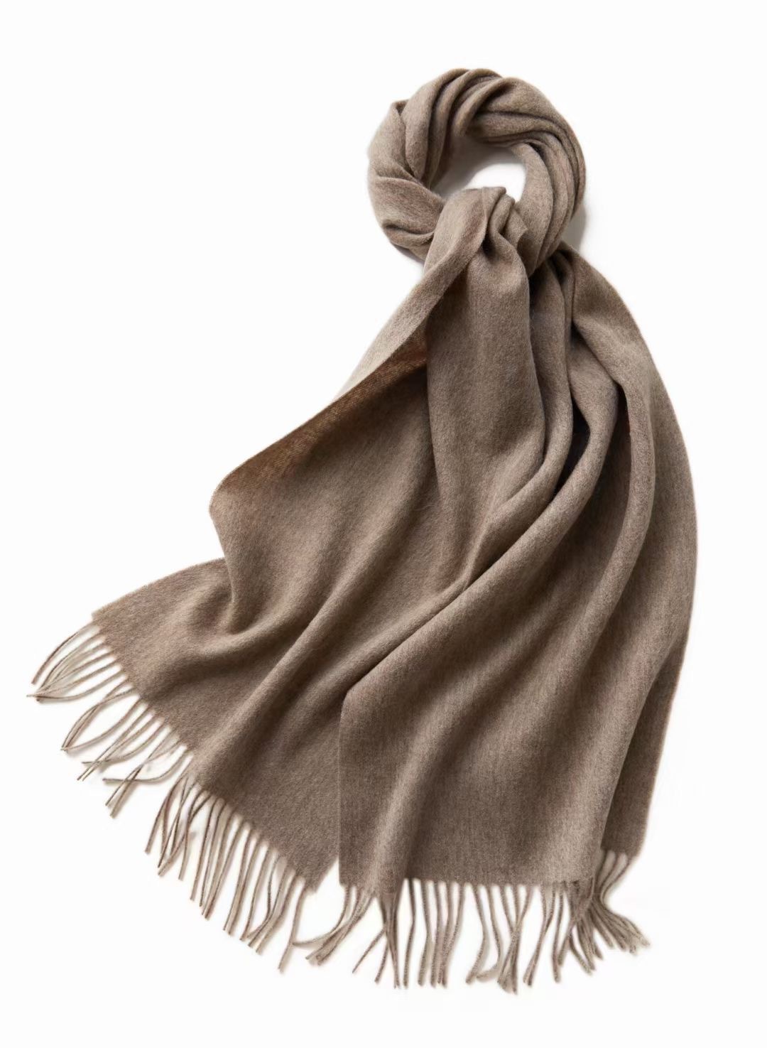 Herbst Winter OEM Herstellung kundenspezifischer Designer Wolle Kaschmir Damen Damen Strickschal