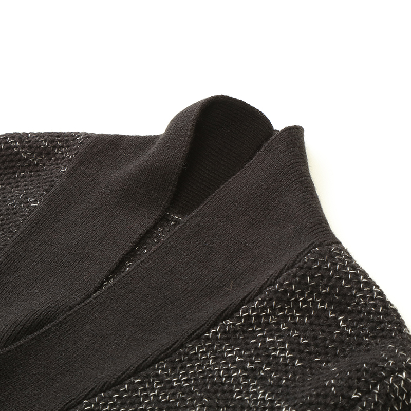 OEM Factory Custom Herbst Winter einreihiger Herren-Strickpullover-Cardigan