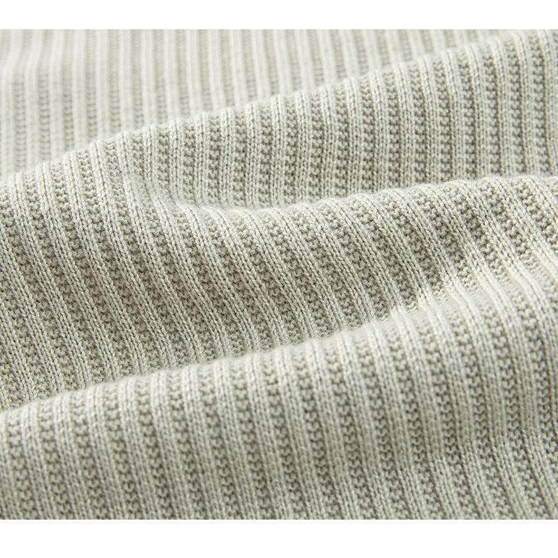 OEM Custom New Simple Loose Solid Color Langarm Lässige Strickpullover Strickjacke für Herren