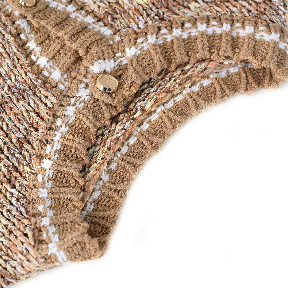 OEM-Fertigung, kundenspezifische Herbst-Strickwaren, weiche gestrickte, lässige Damen-Pullover-Top-Cardigan für Damen