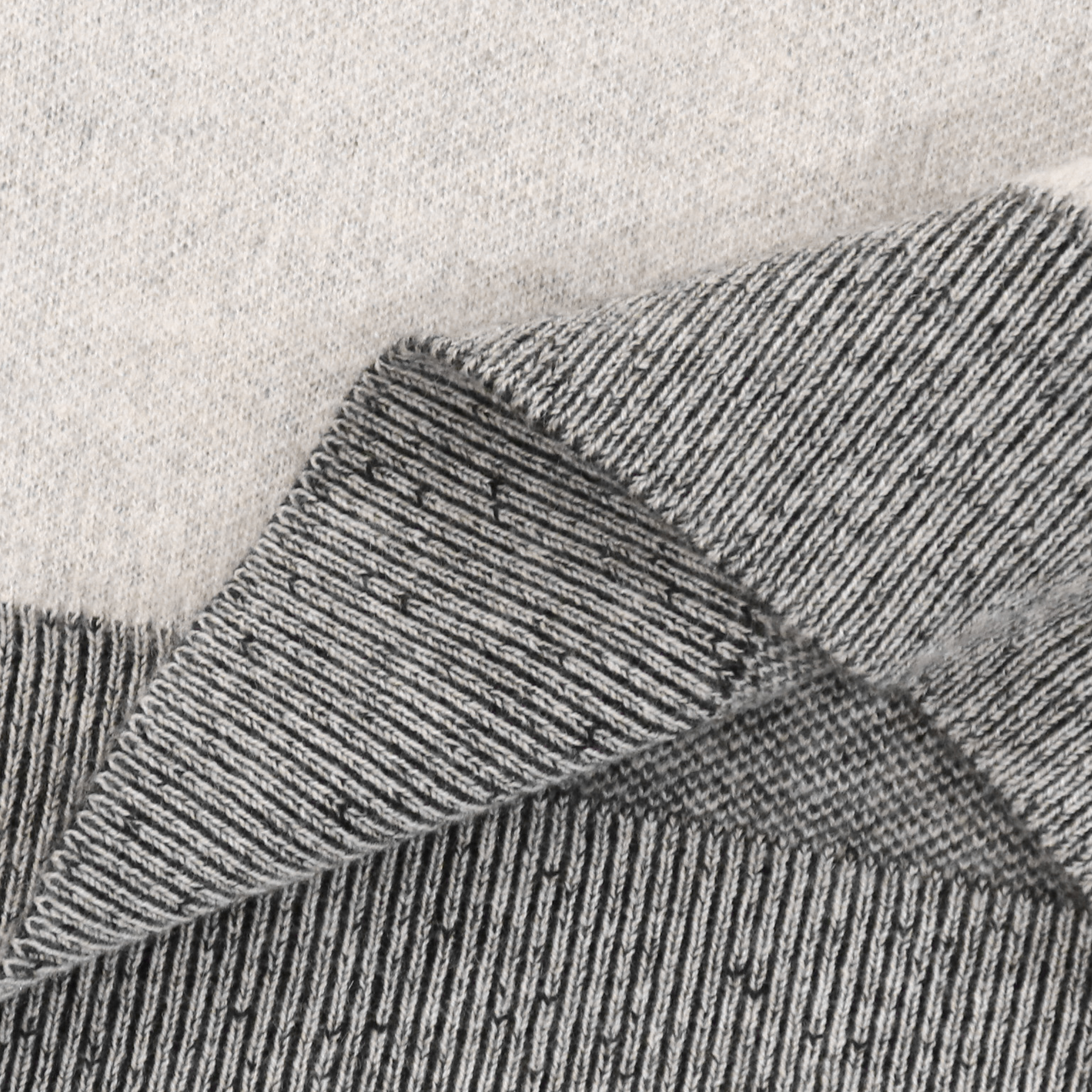 Herbst Winter OEM Hersteller Custom Langarm Print Kontrastfarben Damen Pullover Strickpullover