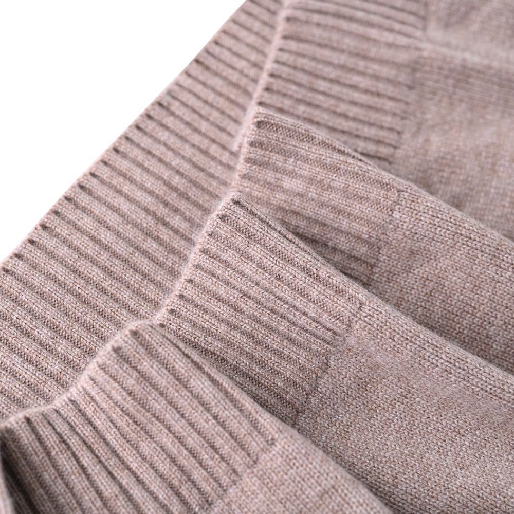 OEM Custom Damen Herbst Winter Crewneck Langarm