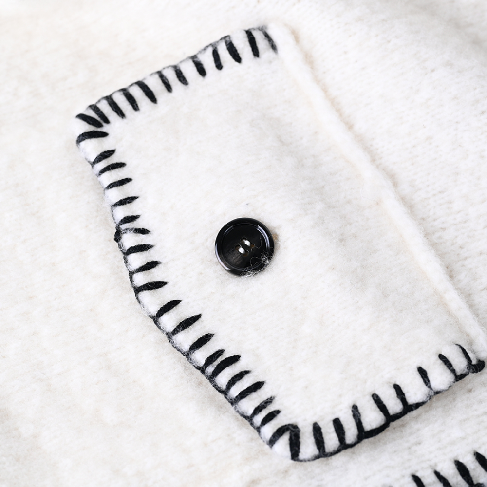 OEM-Fertigung, kundenspezifische Herbst-Strickwaren, gestrickt, lässig, Reißverschluss, Rollkragenpullover, Damen-Pullover, Top-Cardigan für Damen