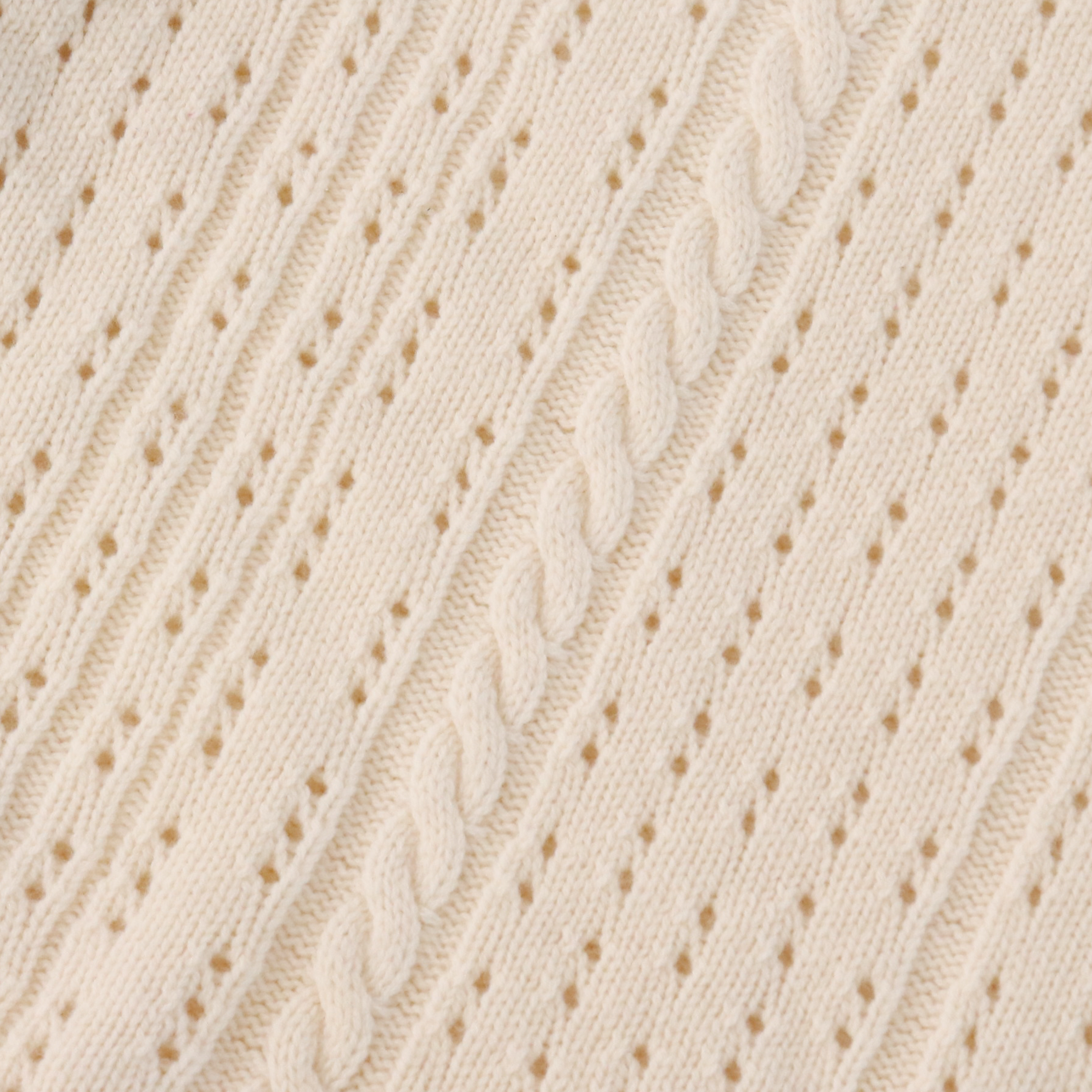 Herbst Winter OEM Factory Custom Langarm Hohlwolle Damen Pullover Strickpullover